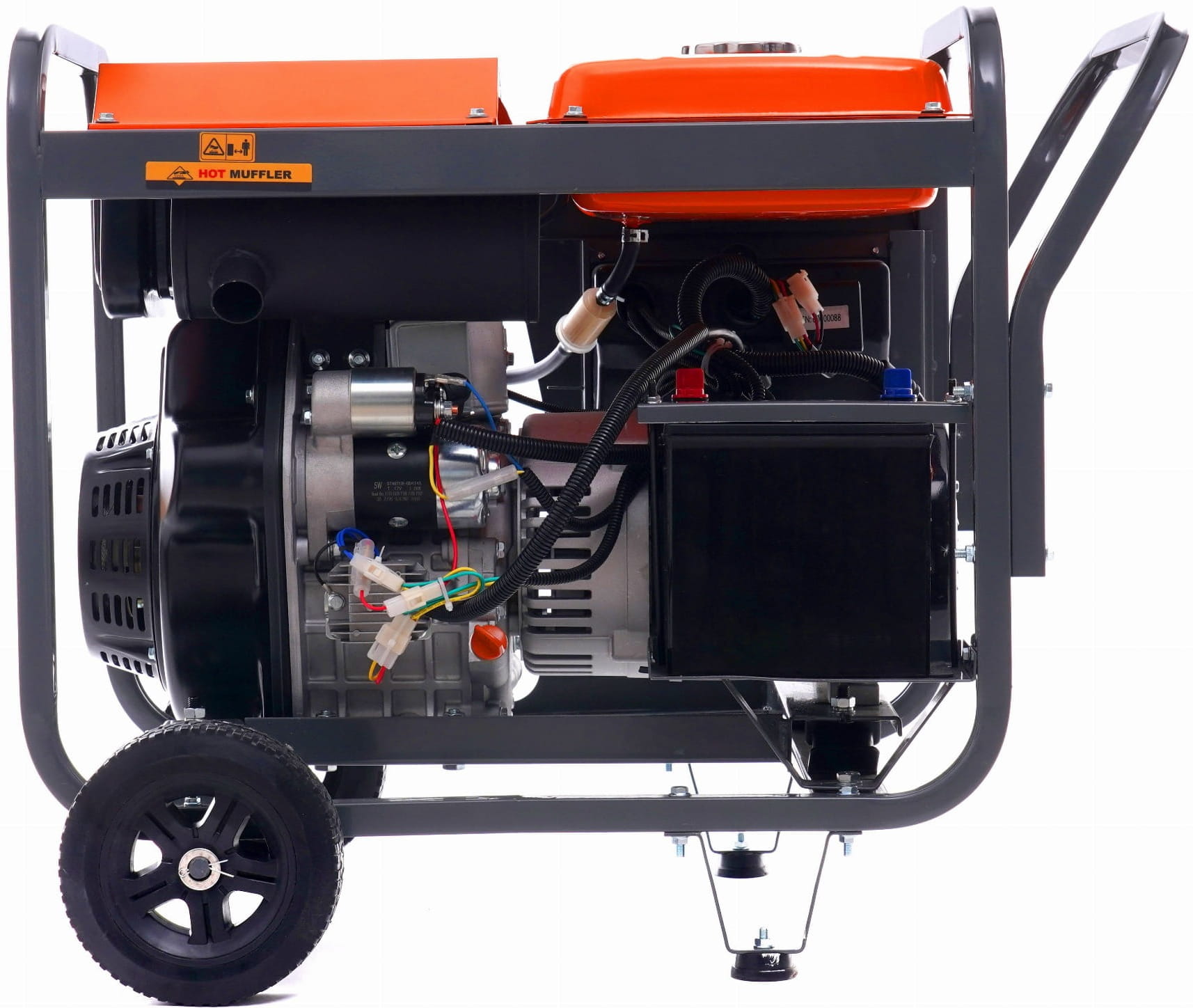 Diesel Generator 8KW 80% 230/380V KD126
