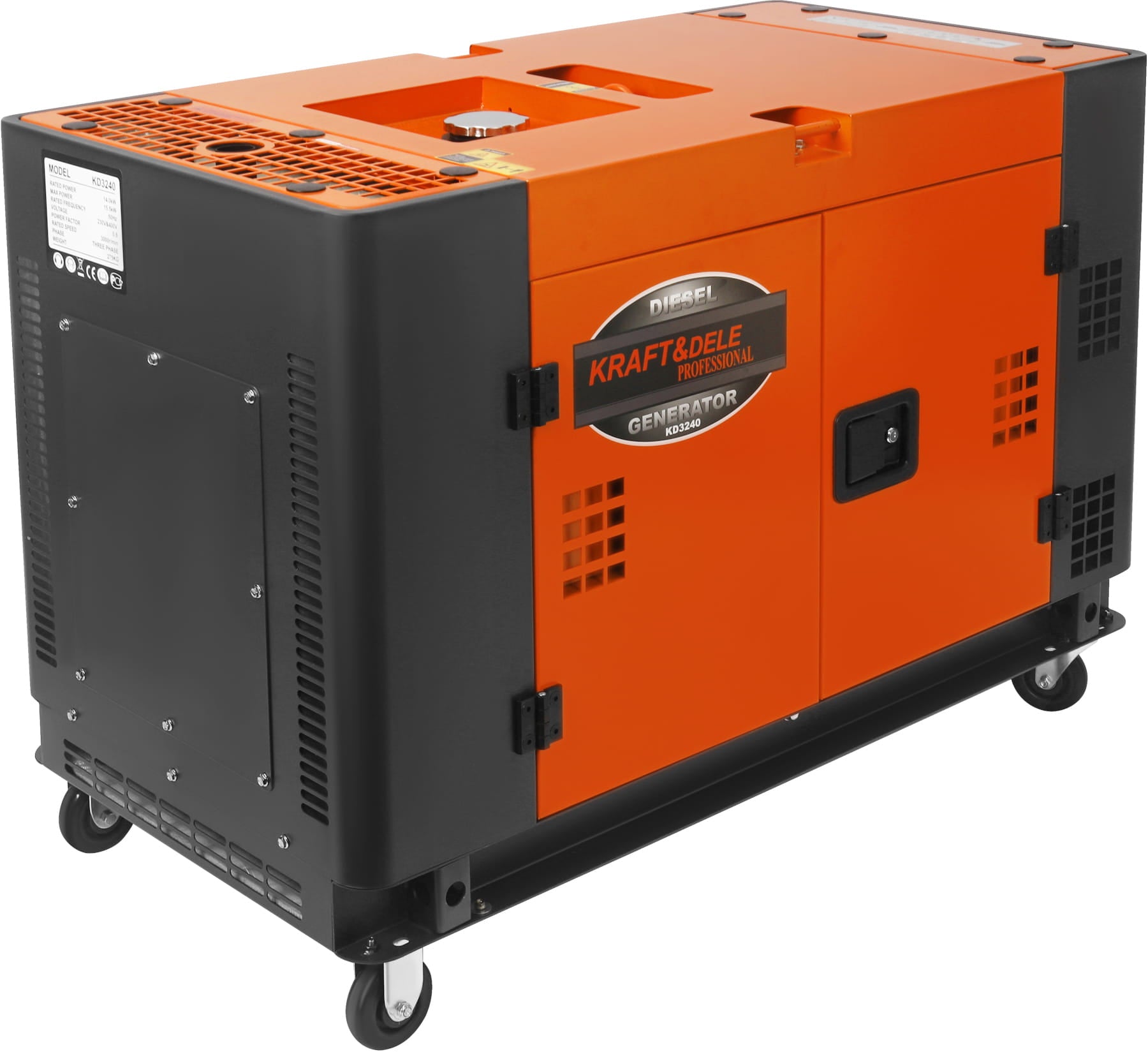 Diesel Generator 15.5kW 230V 32A/400V KD3240