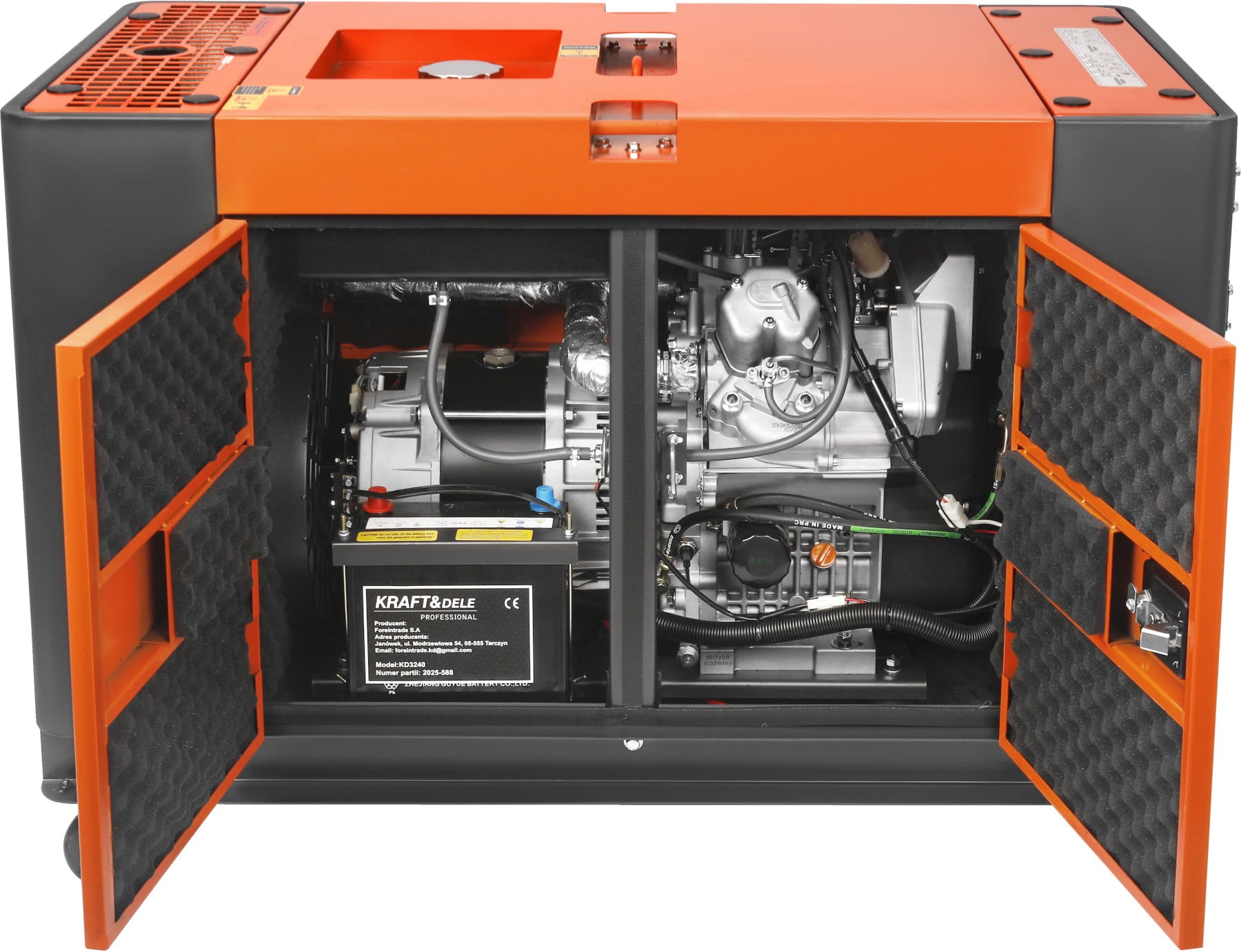 Diesel Generator 15.5kW 230V 32A/400V KD3240