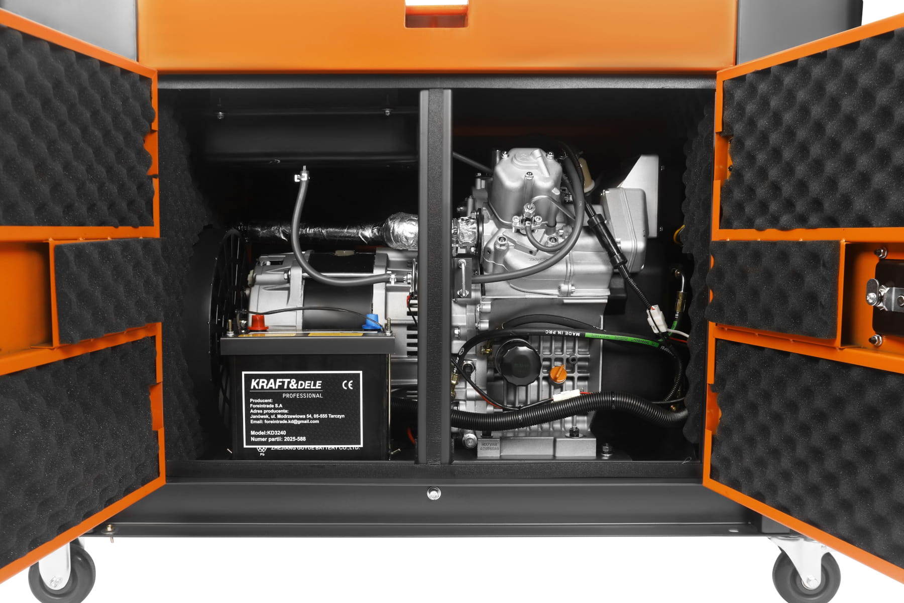 Diesel Generator 15.5kW 230V 32A/400V KD3240