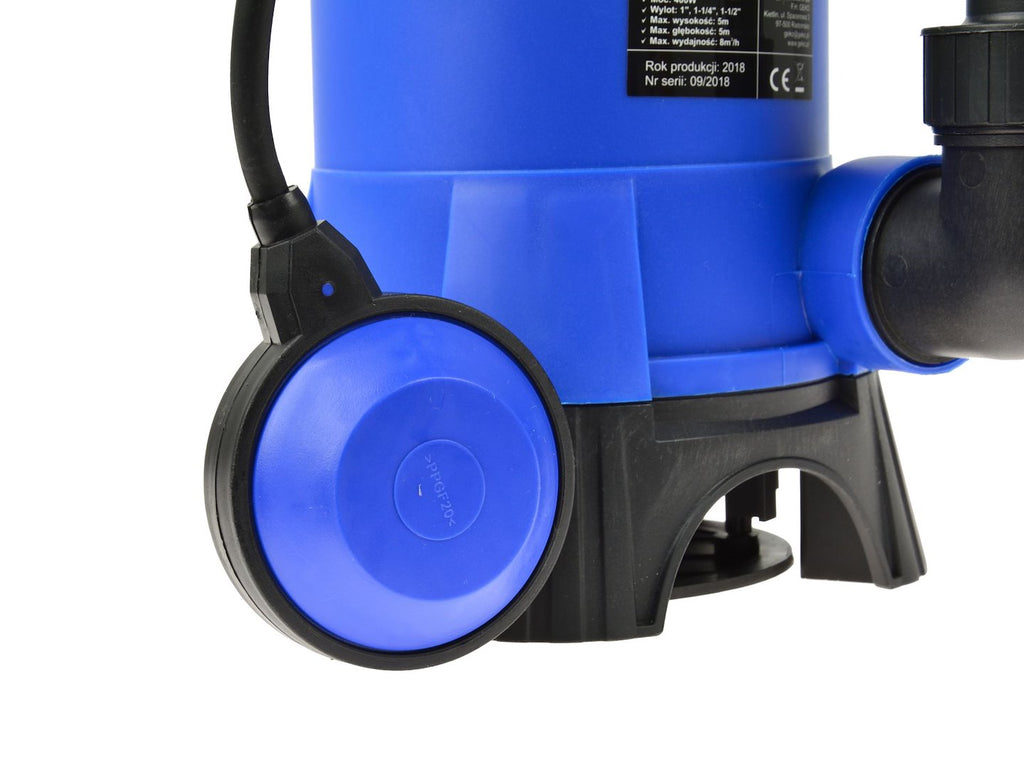 Plastic submersible dirty water pump with float switch 400W Type 2