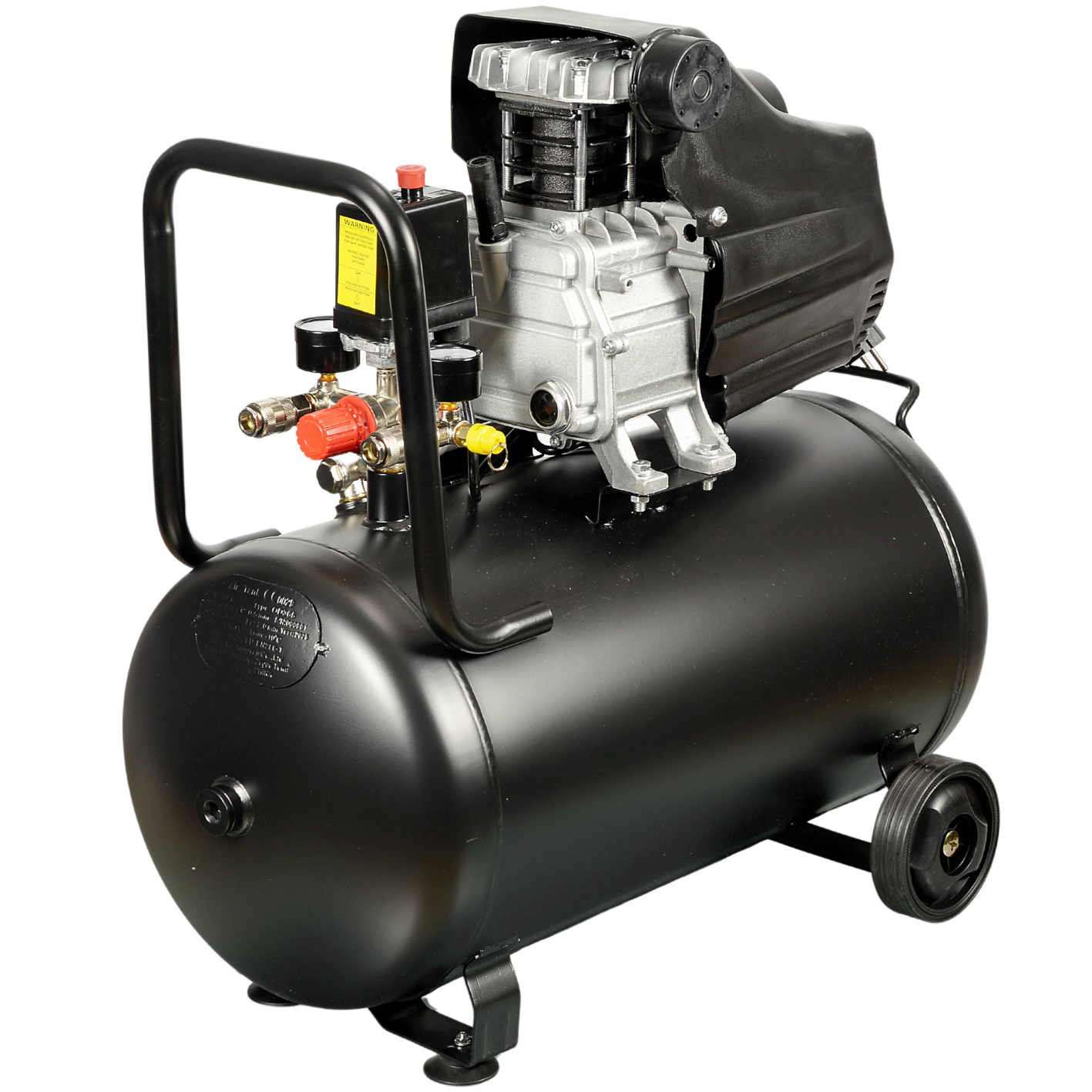 Professional 50L Black Oil Compressor 2.8KW Efficient