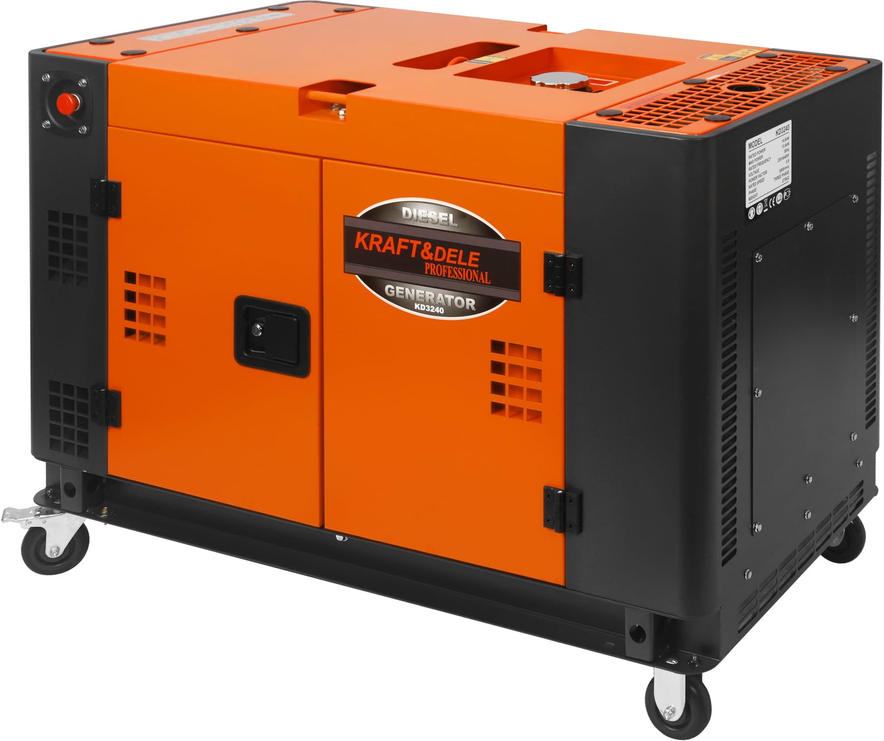 Diesel Generator 15.5kW 230V 32A/400V KD3240