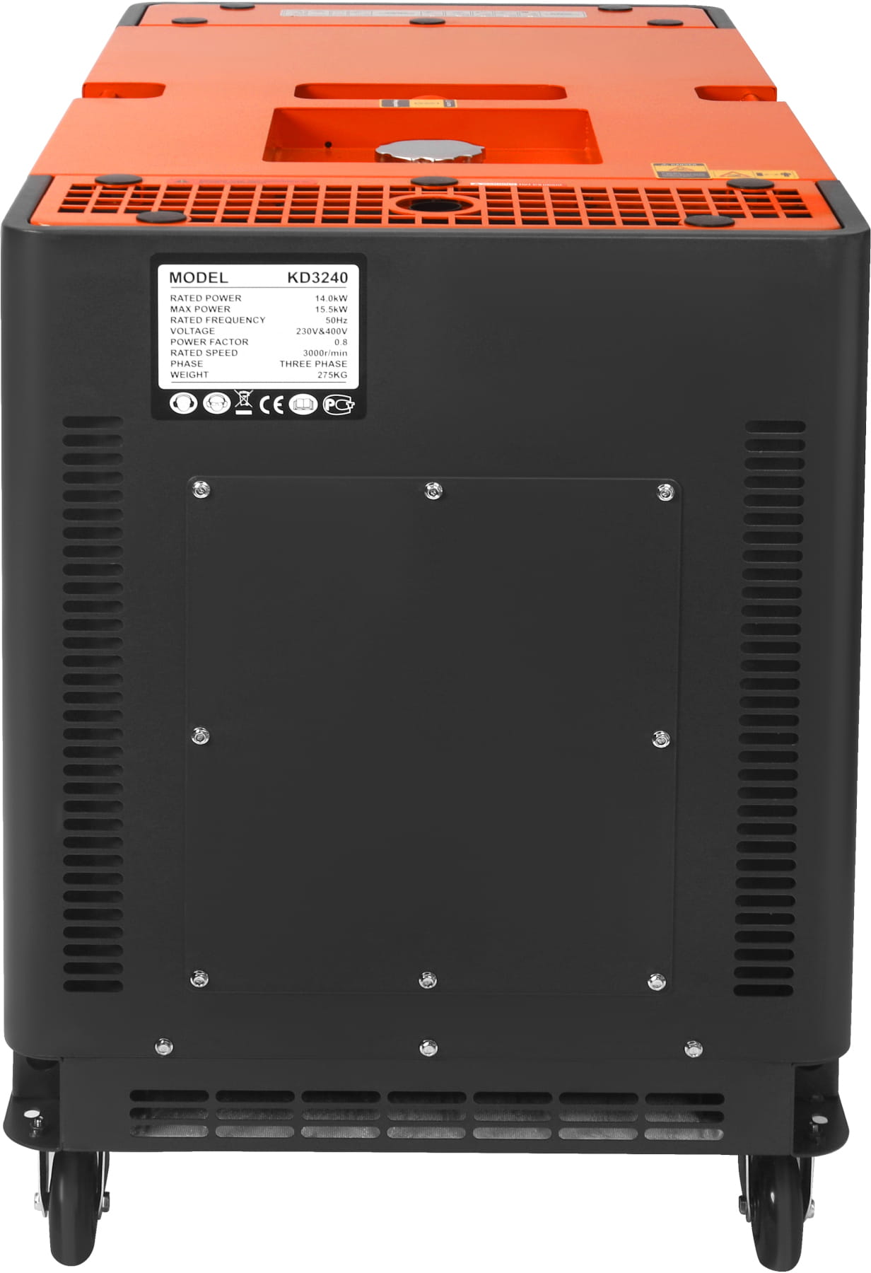 Diesel Generator 15.5kW 230V 32A/400V KD3240