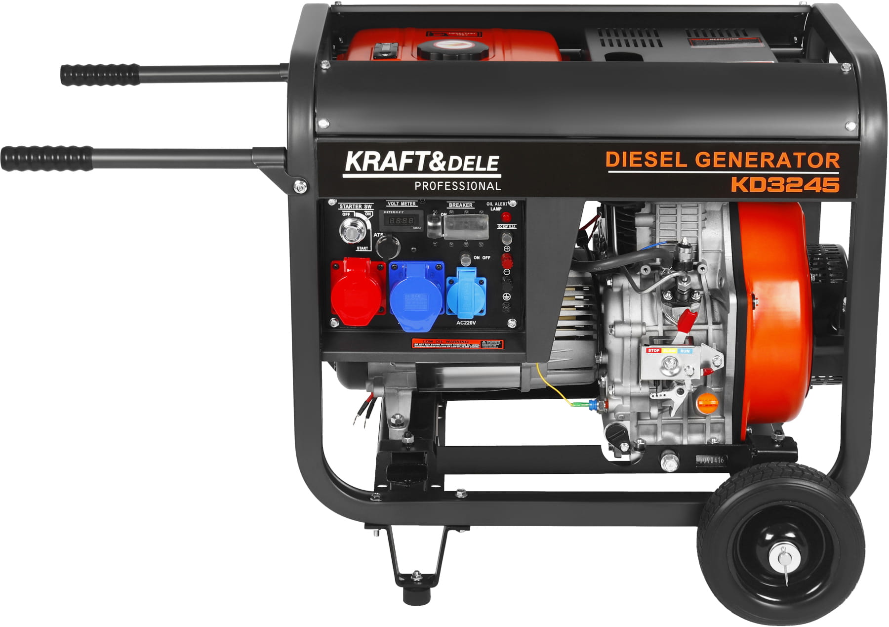 Diesel Generator Set 8kW 230V 32A 400V KD3245