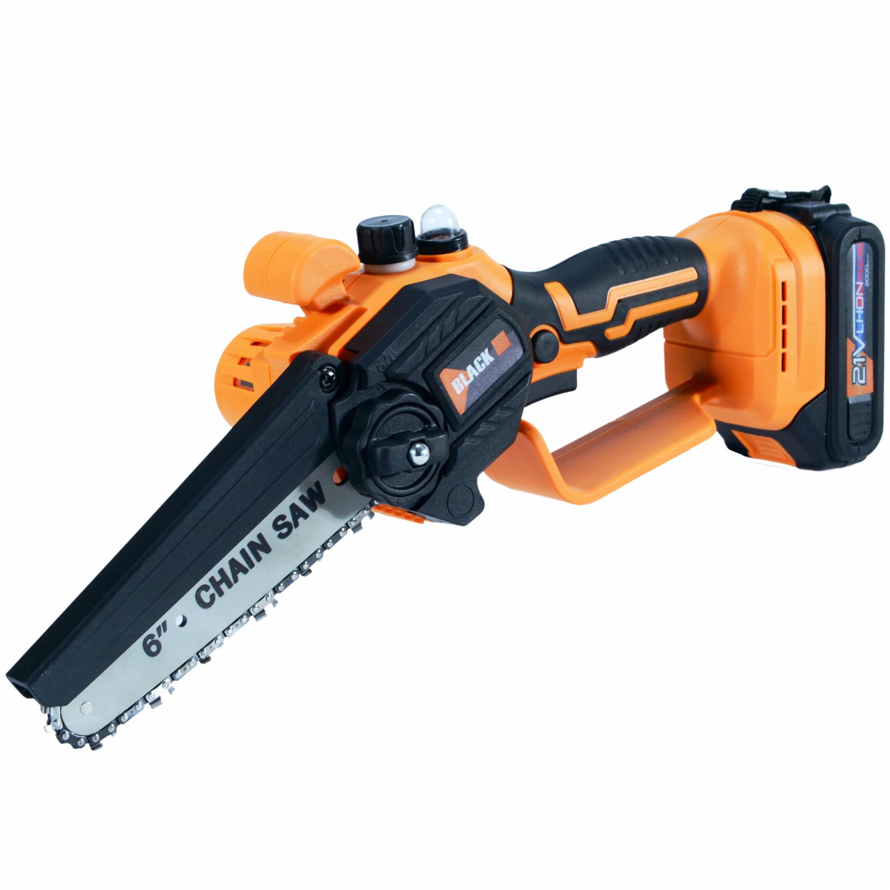 Juhtmeta kettsaag 150mm 21V 2Ah 2 akuga ja määrdega