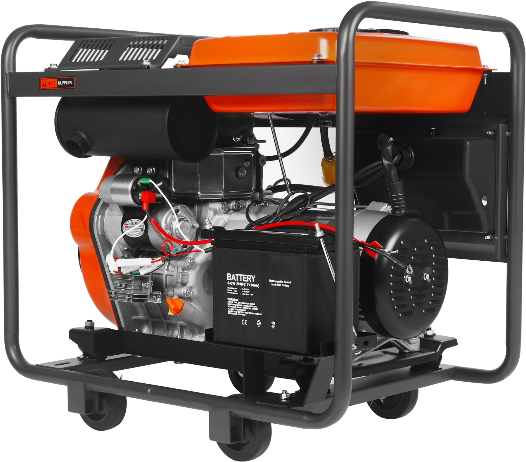 7kW 230V Generator KD3244