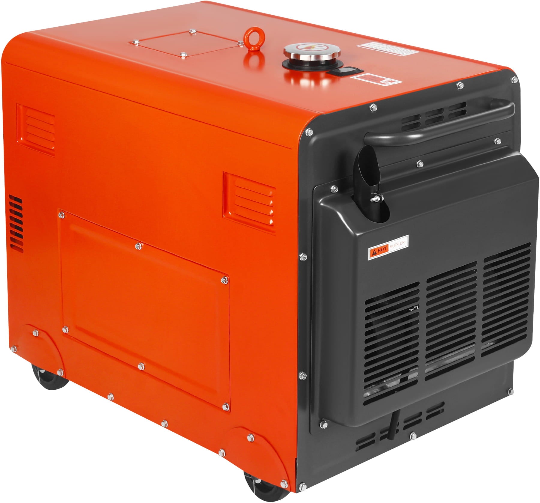 230V 7kW 10HP Diesel Generator + ATS KD3242