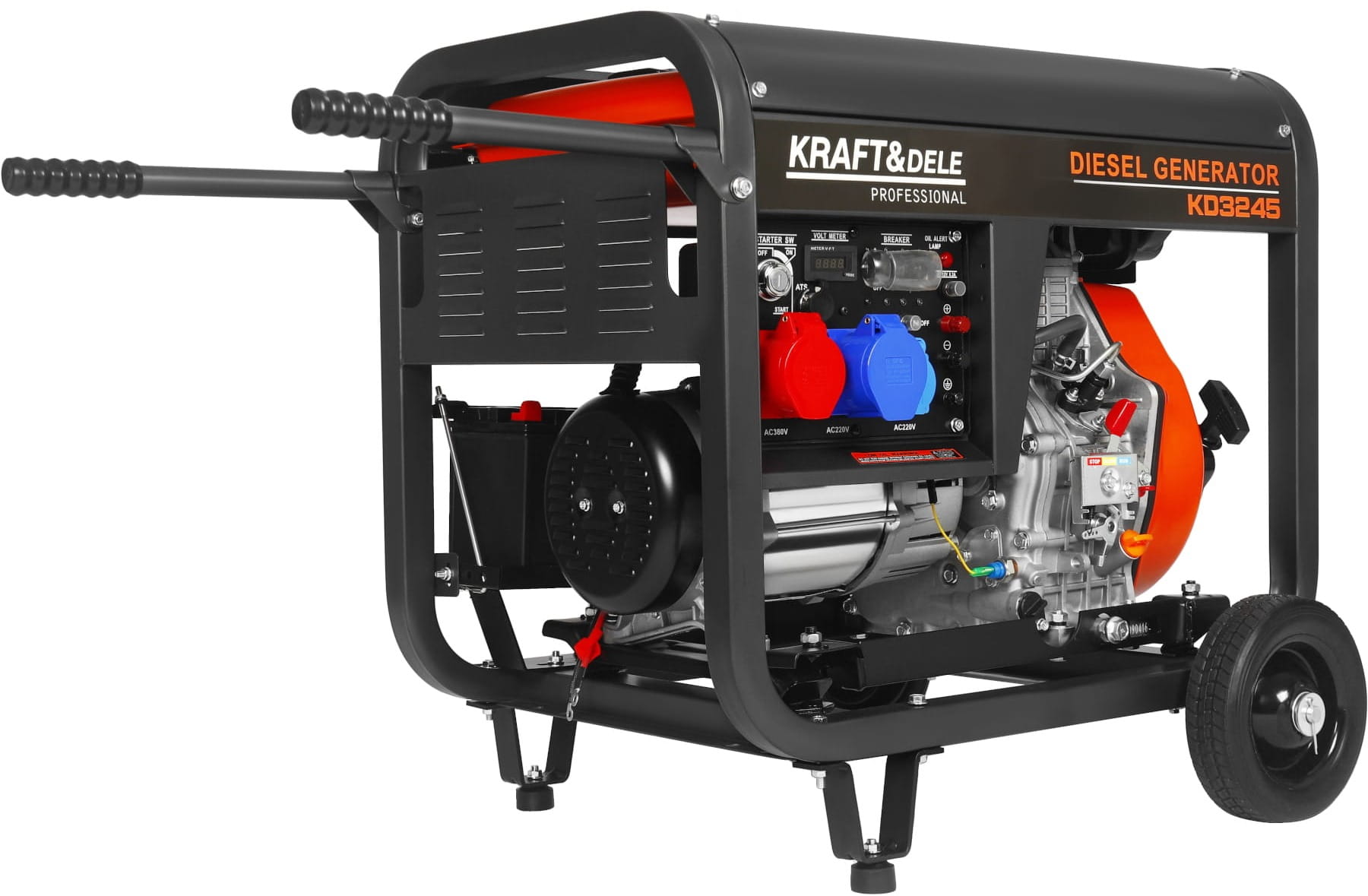 Diesel Generator Set 8kW 230V 32A 400V KD3245