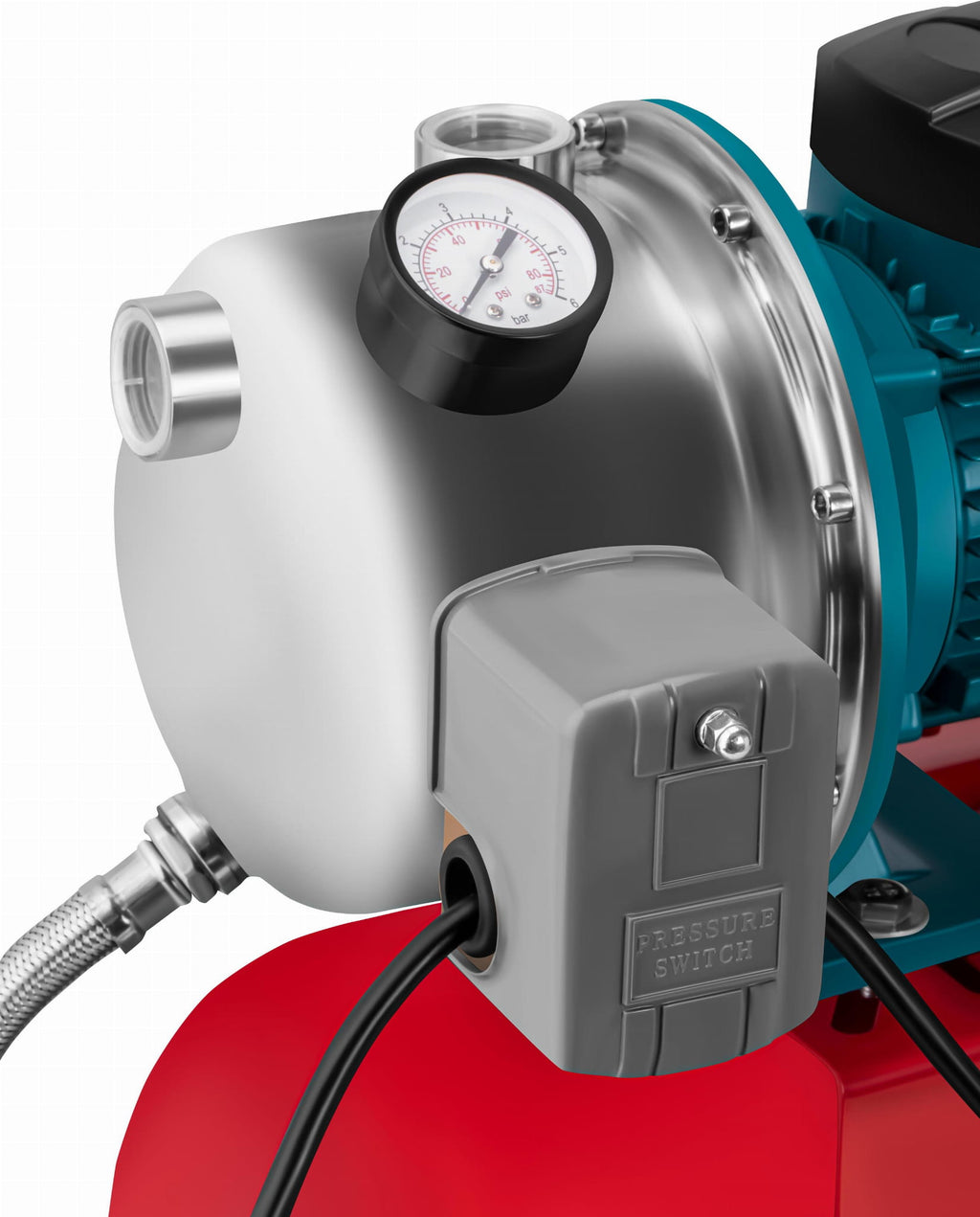Electric water pressure tank 50L 1300W 6000L/h KD5231
