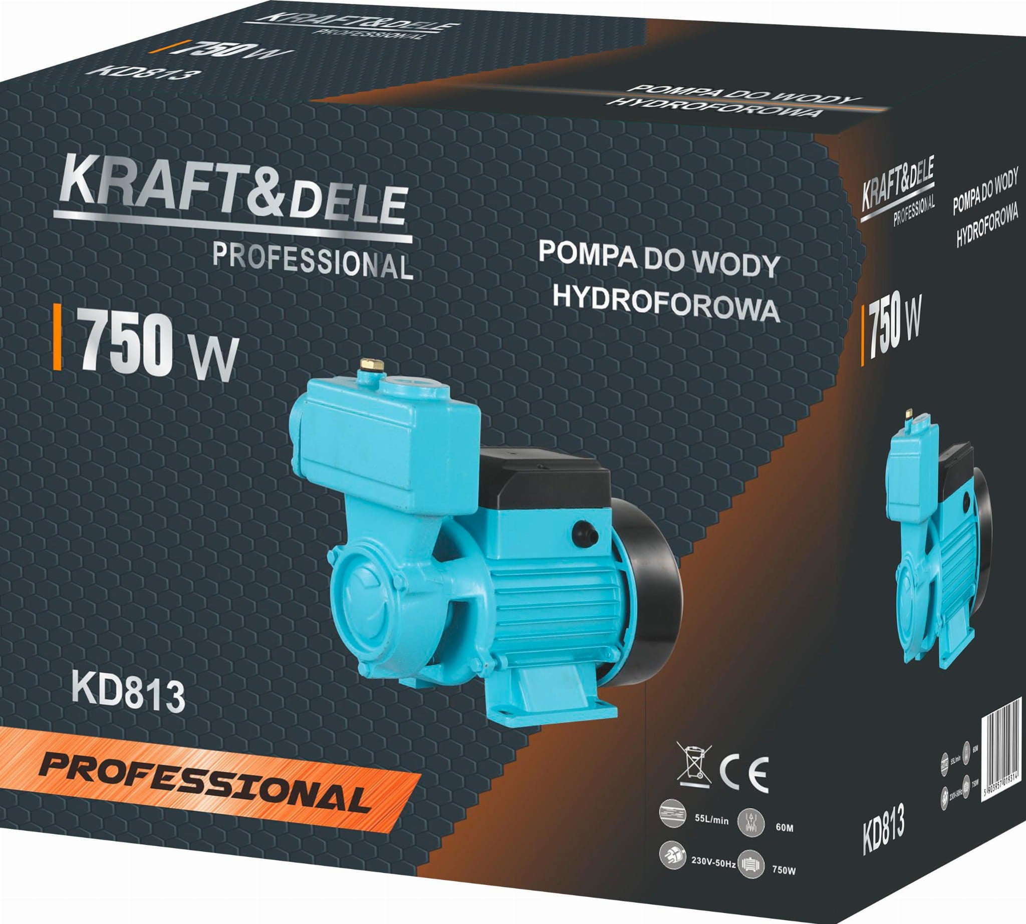 Hydrofor water pump 750W 55L/min KD813