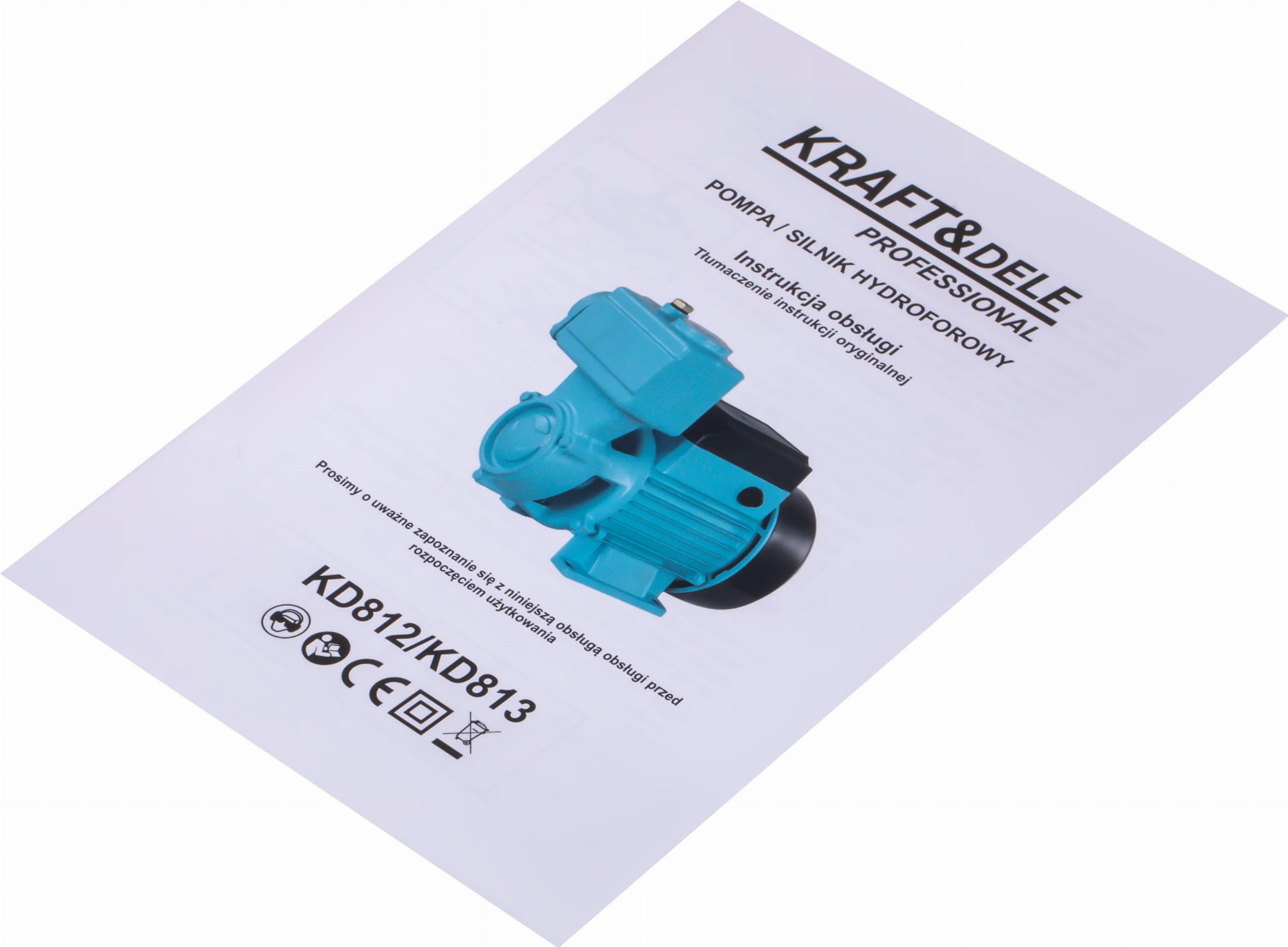 Hydrofor water pump 550W 40L/min KD812