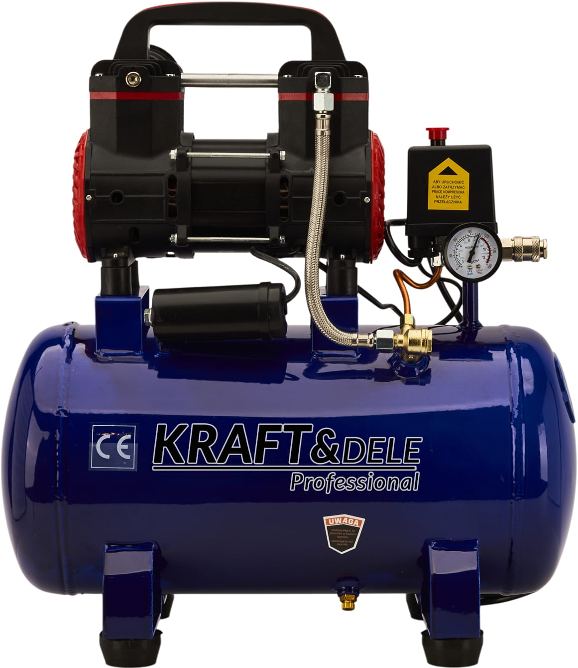 Oil-Free Compressor 24L 1390W 220L/MIN KD2128