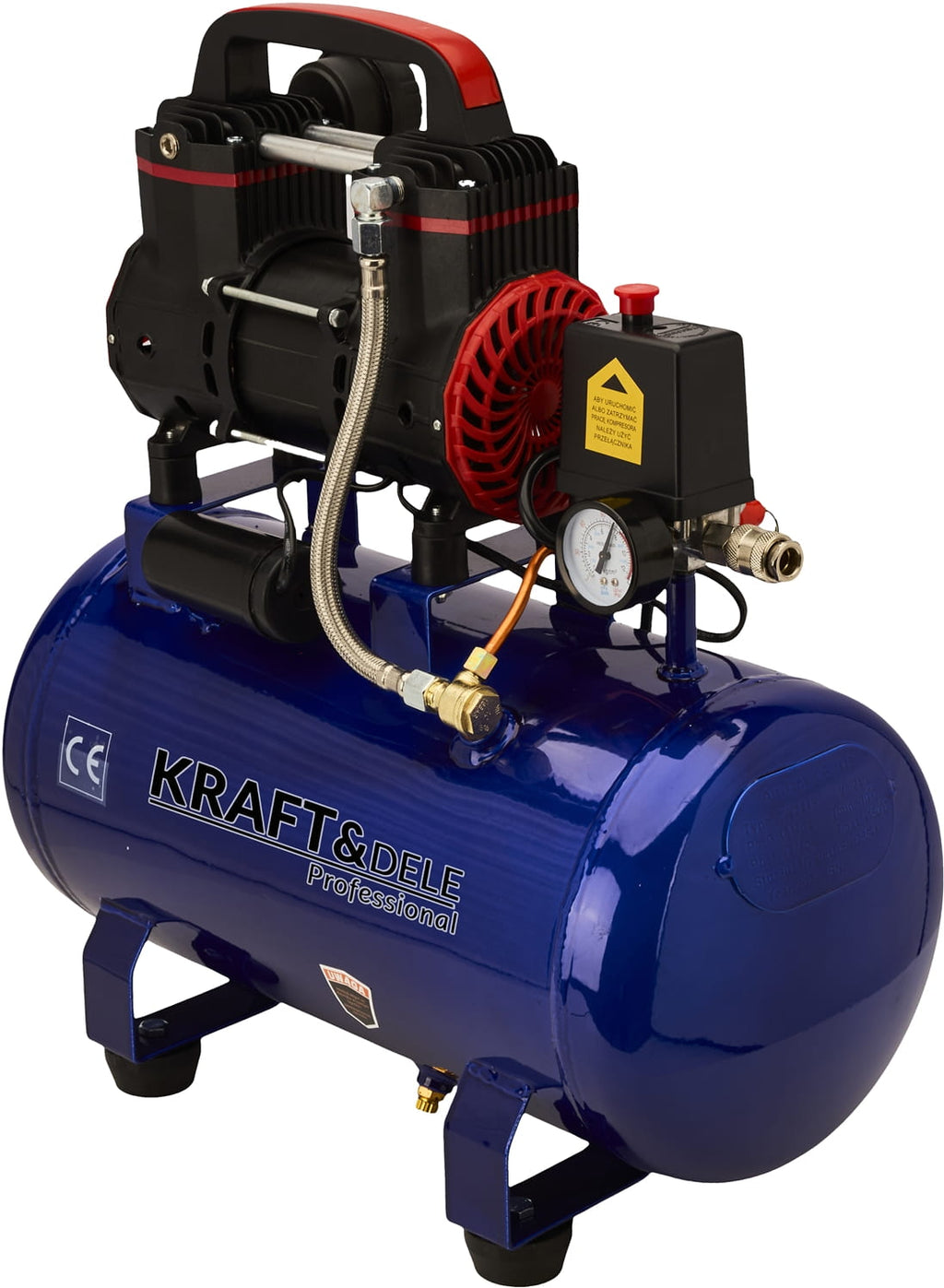 Oil-Free Compressor 24L 1390W 220L/MIN KD2128
