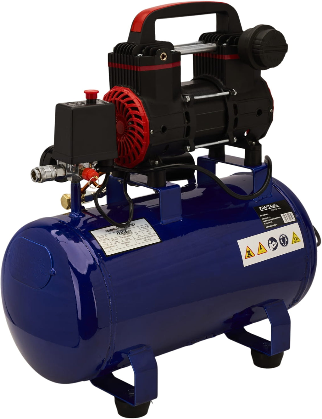 Oil-Free Compressor 24L 1390W 220L/MIN KD2128