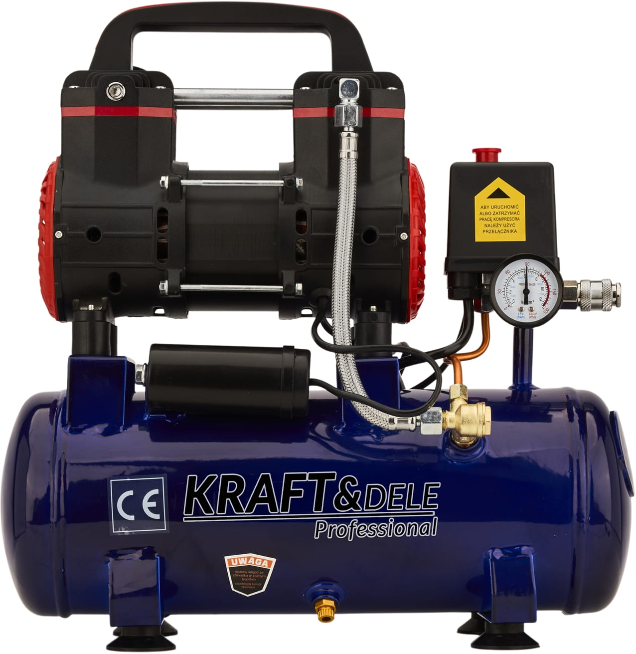 Oil-Free Compressor 9L 1200W 155L/MIN KD2127