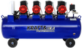 OIL-FREE BLUE COMPRESSOR 120L 4 PISTONS 400V 7kW KD4095
