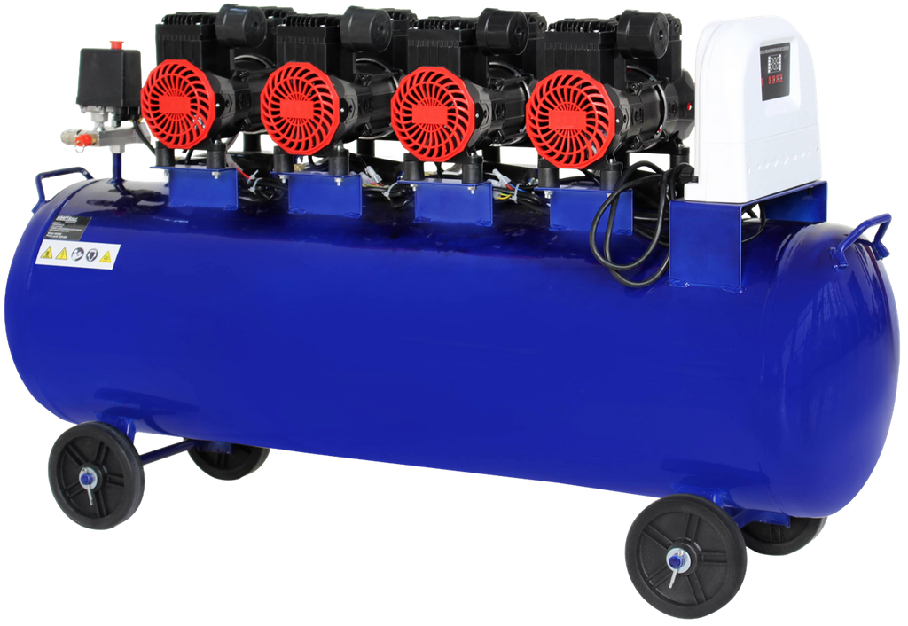 OIL-FREE BLUE COMPRESSOR 120L 4 PISTONS 400V 7kW KD4095