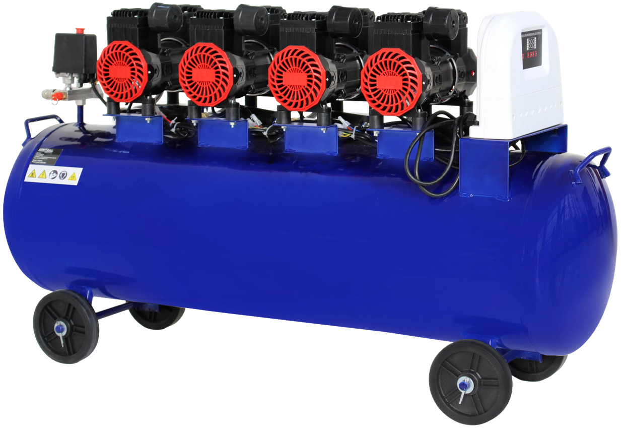 OIL-FREE BLUE COMPRESSOR 120L 4 PISTONS 400V 7kW KD4095