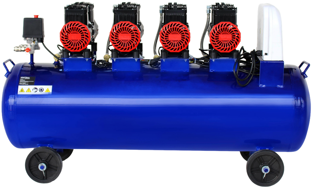OIL-FREE BLUE COMPRESSOR 120L 4 PISTONS 400V 7kW KD4095