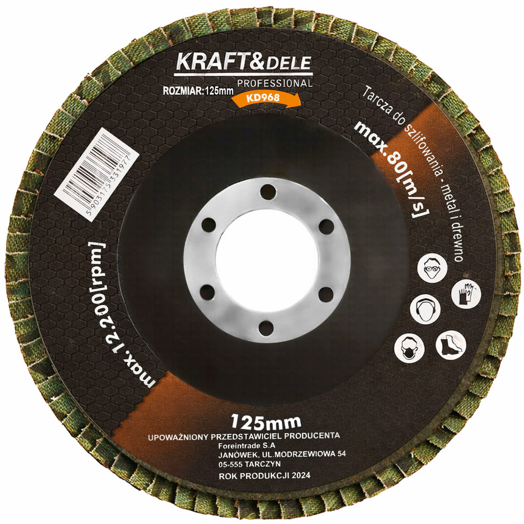 125mm Flap Disc P100 KD968