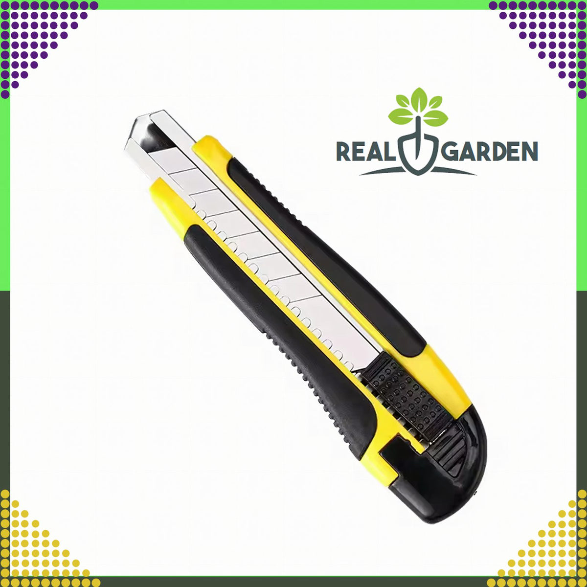 Universal Wallpaper Utility Knife with 18mm Snap-Off Blade