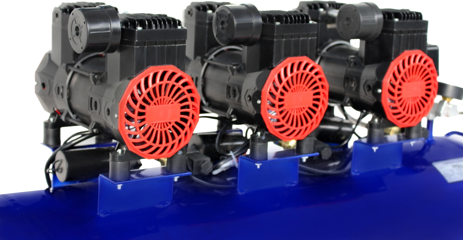 OIL-FREE COMPRESSOR 100L 6000W 660L/MIN BLUE KD4094