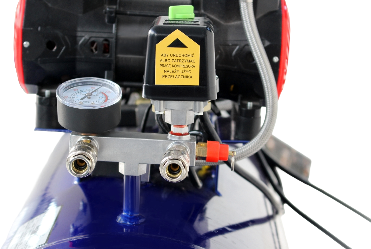 OIL-FREE COMPRESSOR 100L 6000W 660L/MIN BLUE KD4094