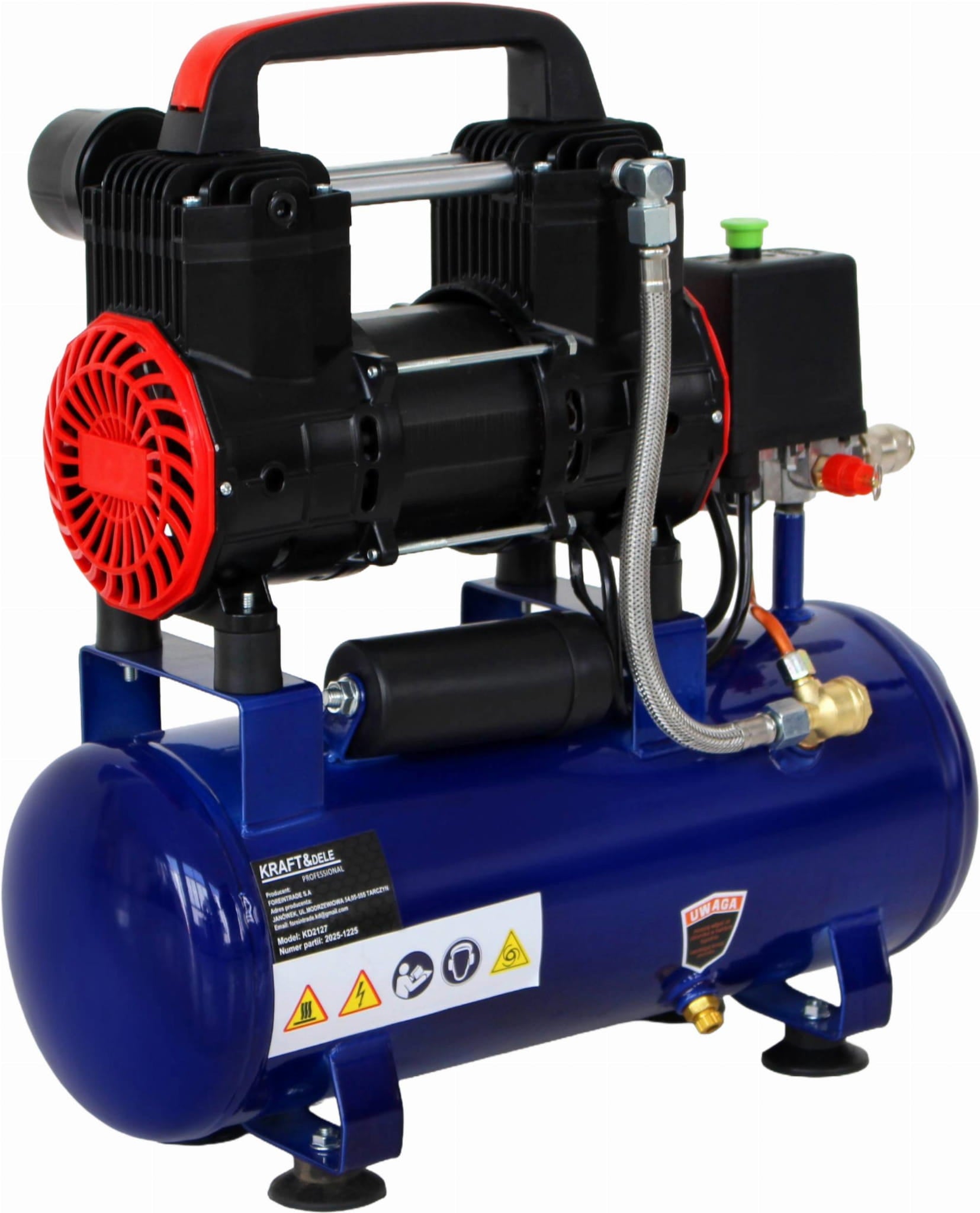 Oil-free compressor 9L 230V 1200W KD4090
