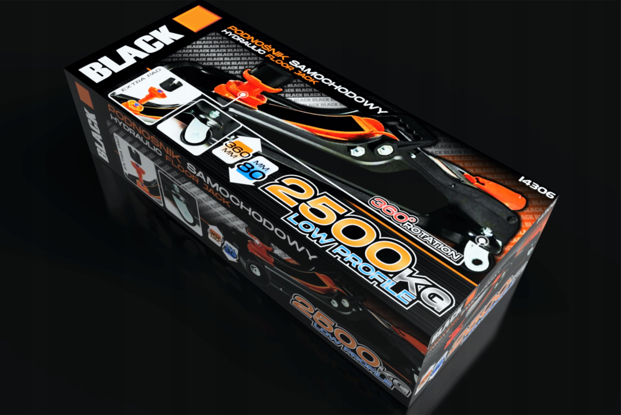Autotõstuk Low Frog Plus lisapadjaga 2.5T