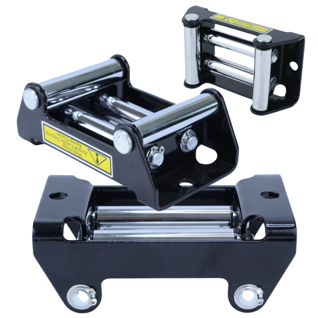 Komplekt 1,1T 2500 12V elektriline vintsi kaugjuhtimispuldiga ja Black köiega