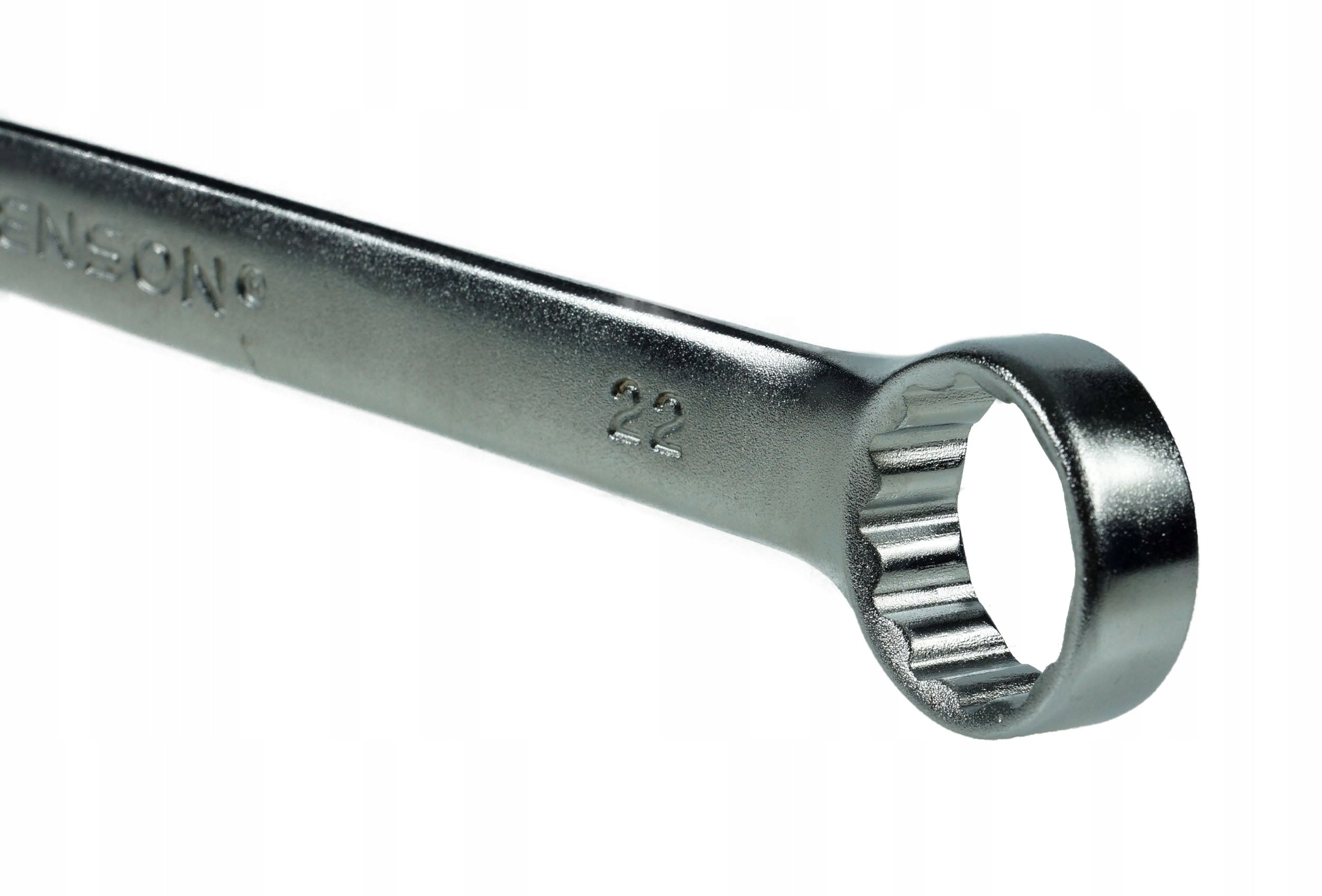 Set of 12 Combination Wrenches 6-22mm Flat Wrenches on Black Sheets
