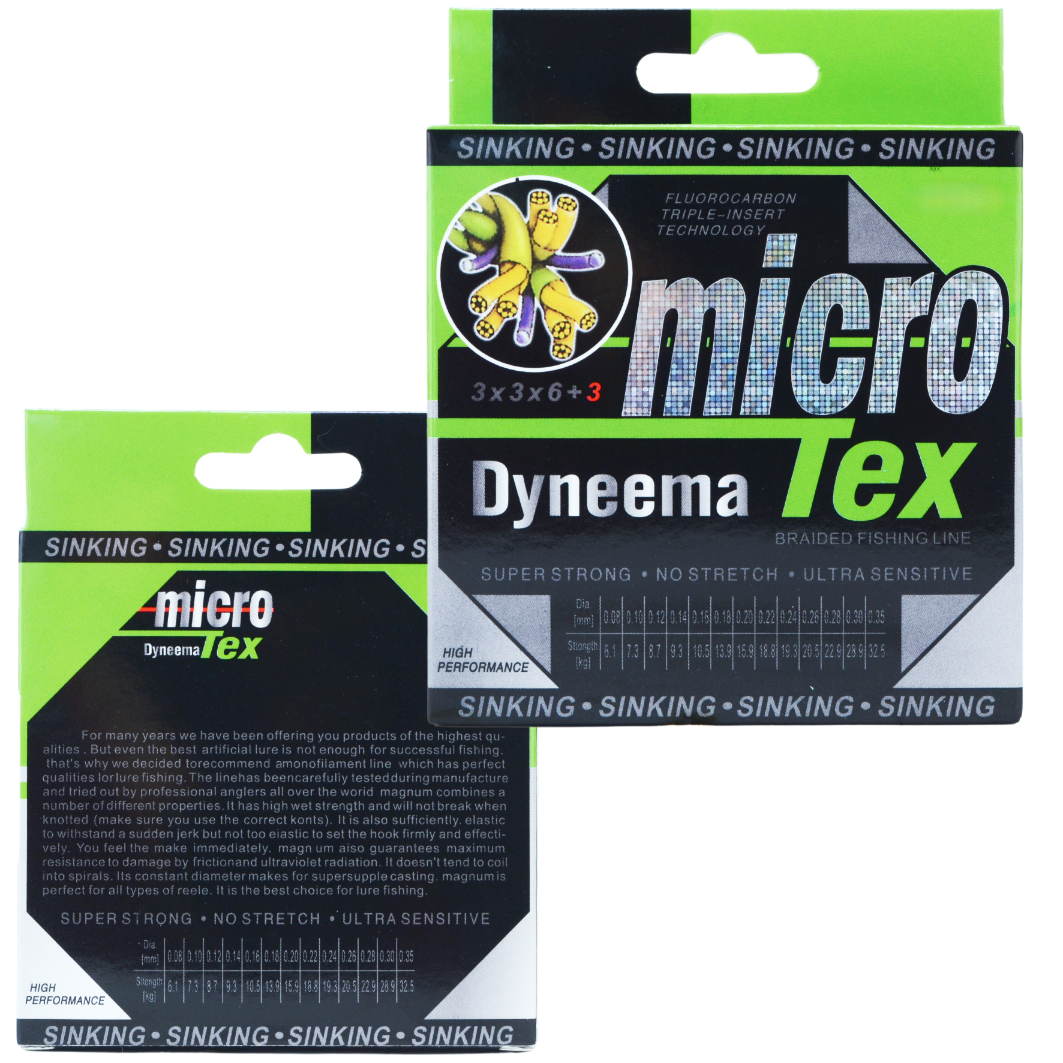 Invisible Dyneema Braid 0.08mm Sinking