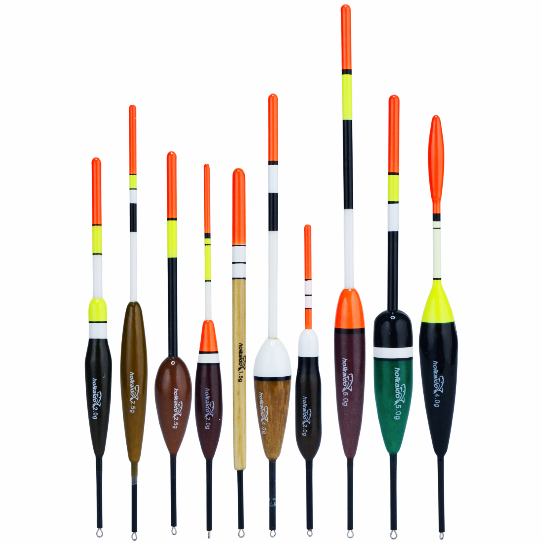 Komplekt 10 kvaliteetsest Hokkaido läbivast ujukist