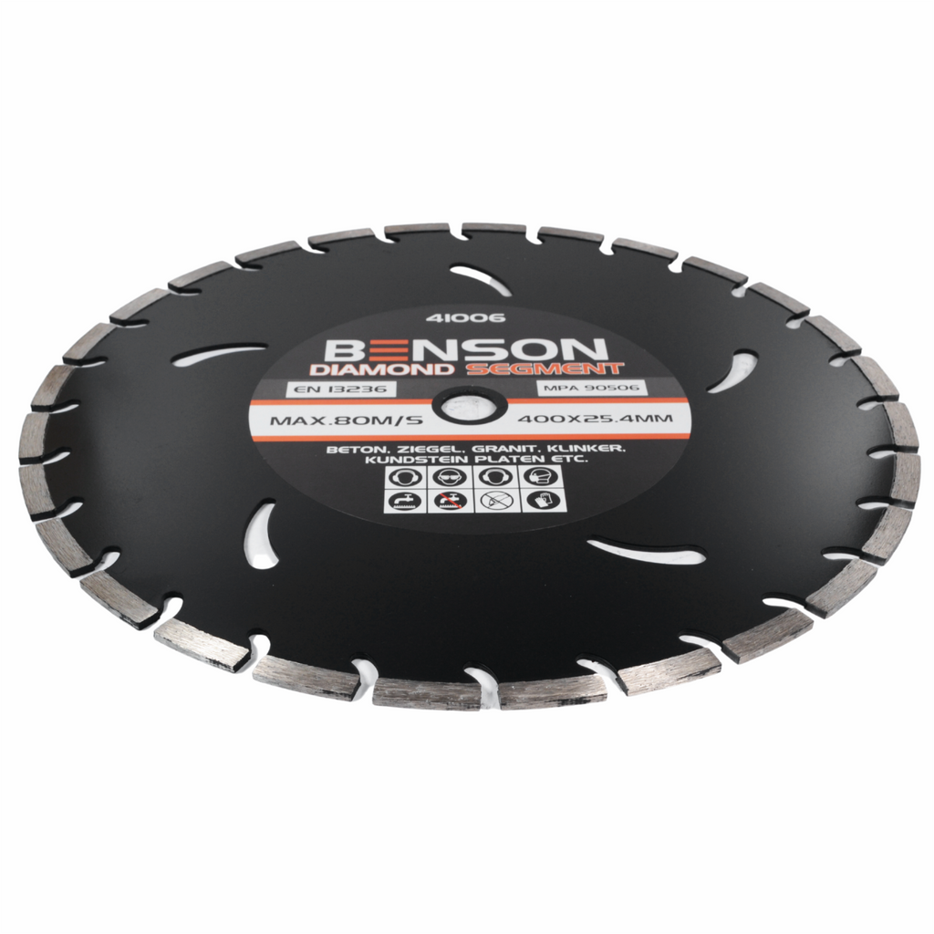 Benson teemantketas 400x10x25.4 segment