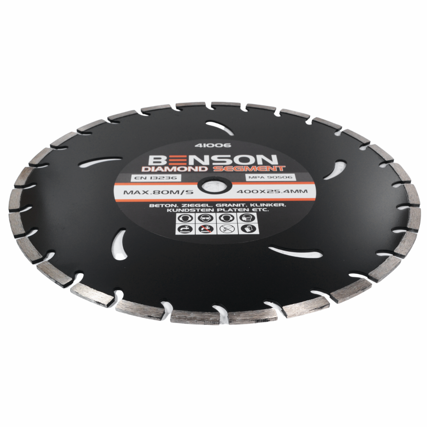 Benson teemantketas 400x10x25.4 segment