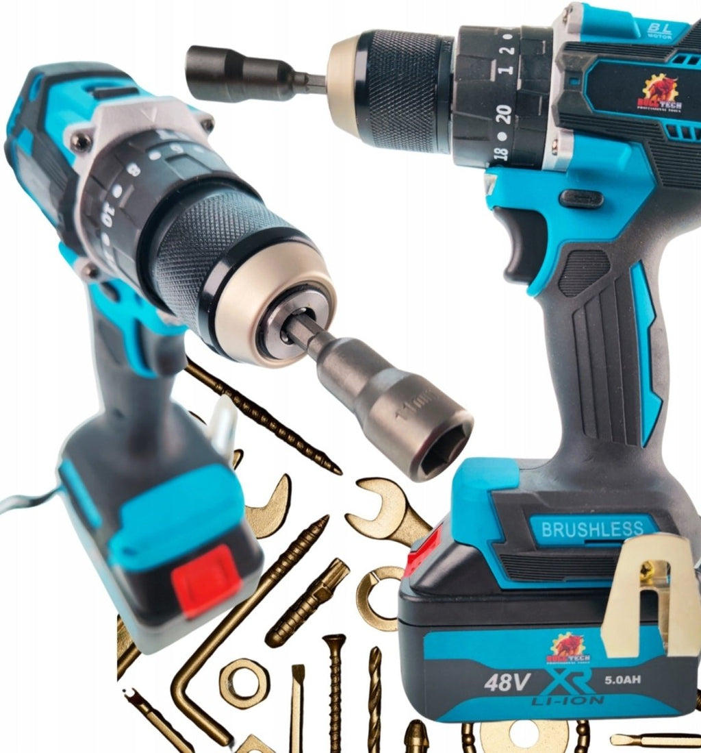 BULL-TECHNOLOGY BT5019XL 6-ühes juhtmevaba tööriistakomplekt