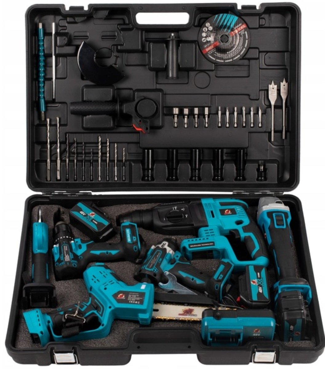 BULL-TECHNOLOGY BT5019XL 6-ühes juhtmevaba tööriistakomplekt