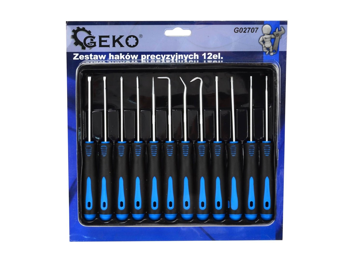 Precision Screwdriver and Hook Set, 12 pcs