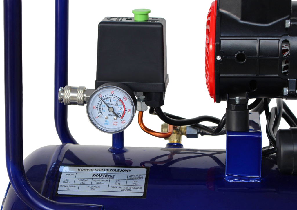 OIL-FREE COMPRESSOR 50L 1500W 230V KD4092