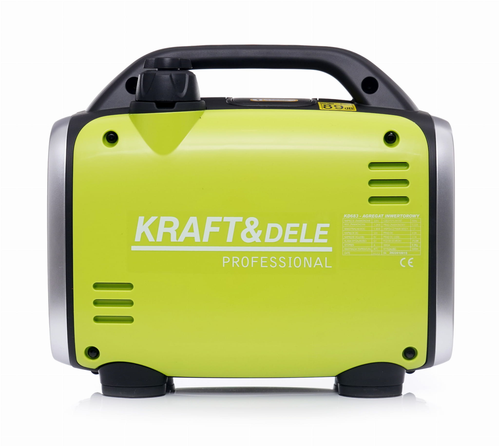 Inverter generator 1.2kW / 1.3kW KD683