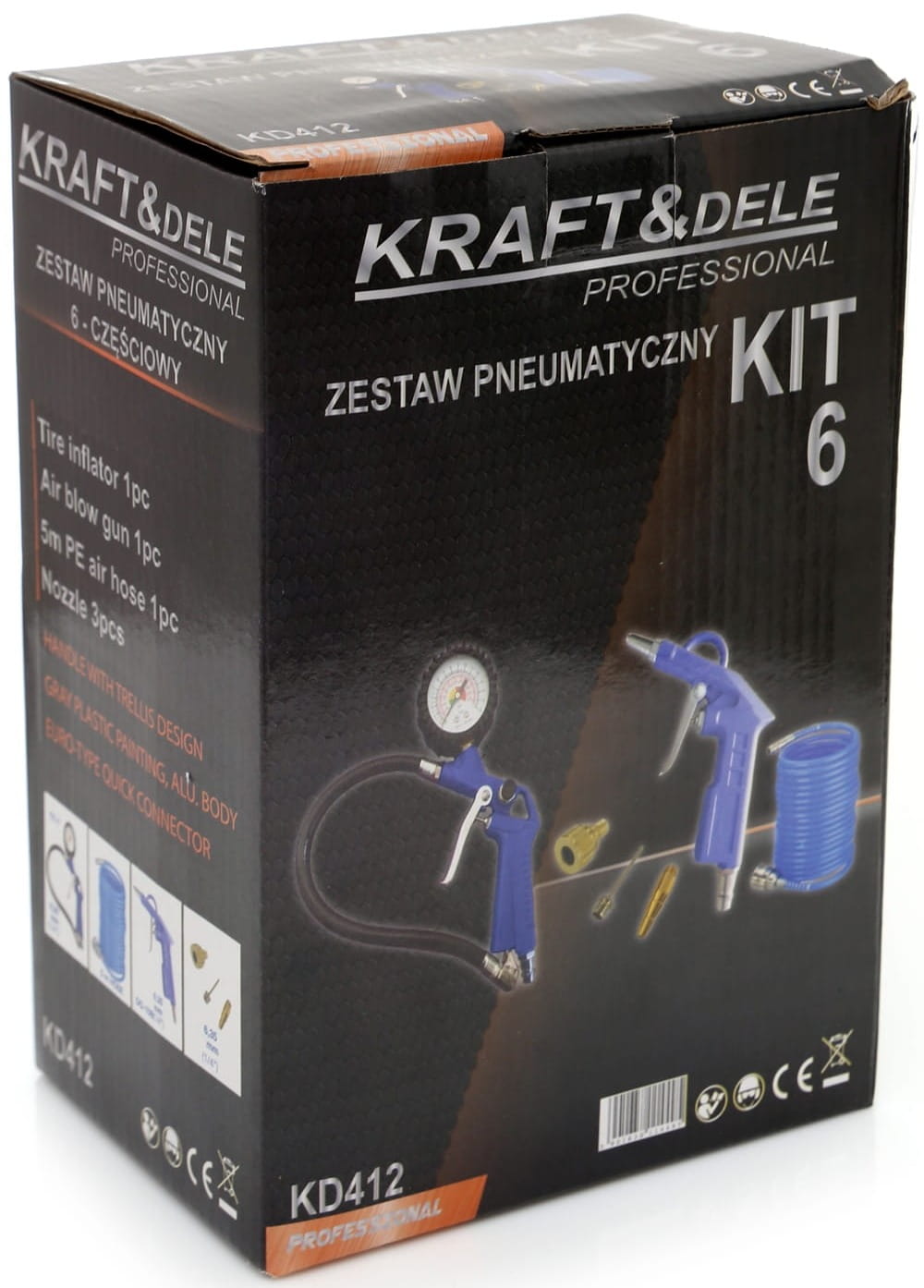 Pneumatic Set 6 pieces KD412