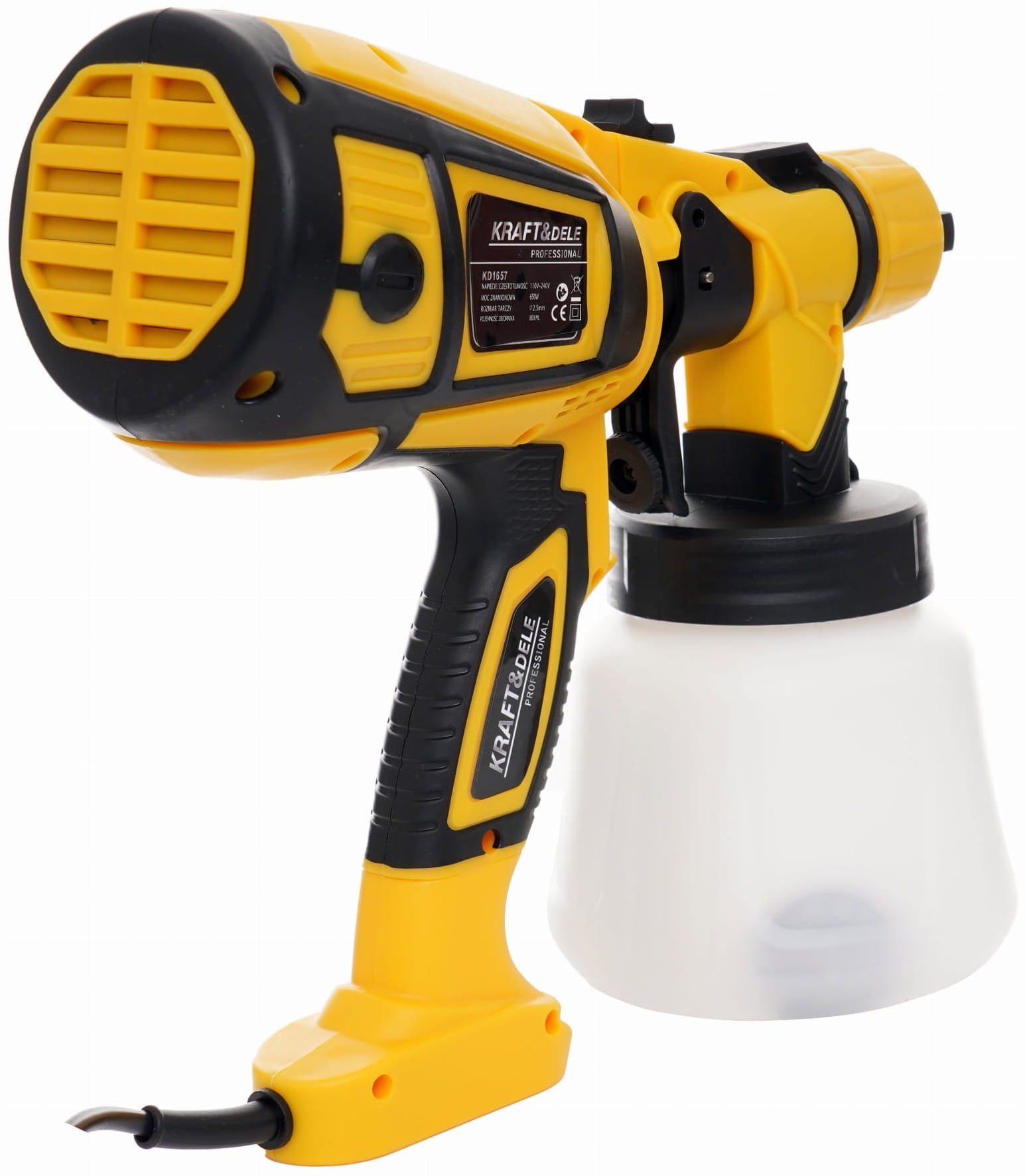 HVLP spray gun 650W 800ML KD1657