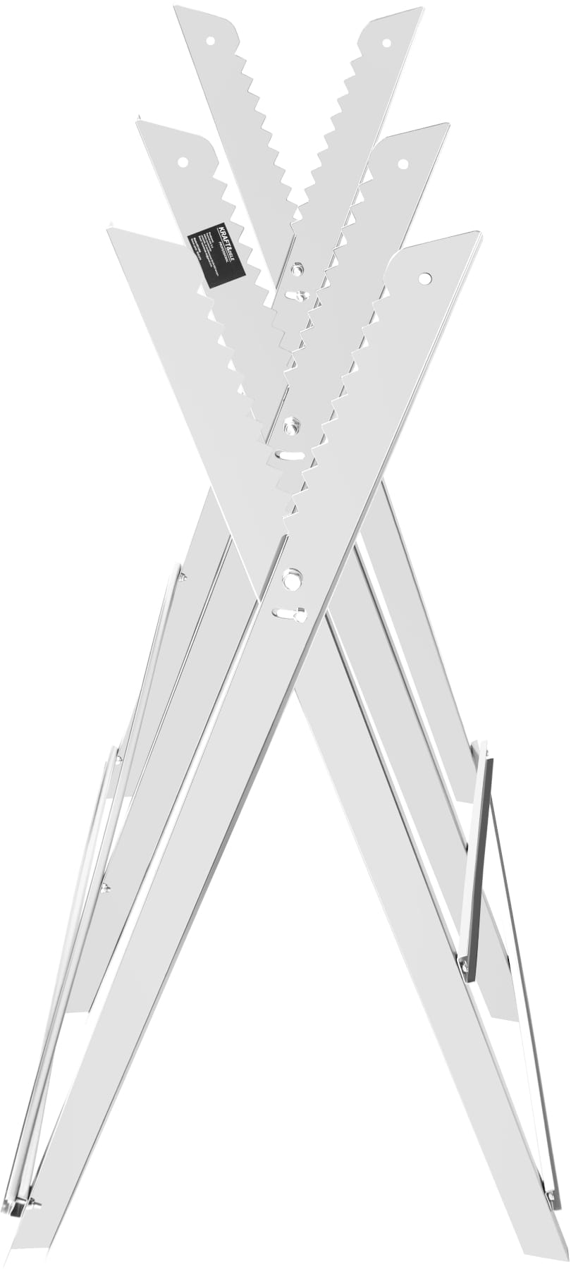 METAL SAWHORSE FOR CUTTING WOOD KD11890