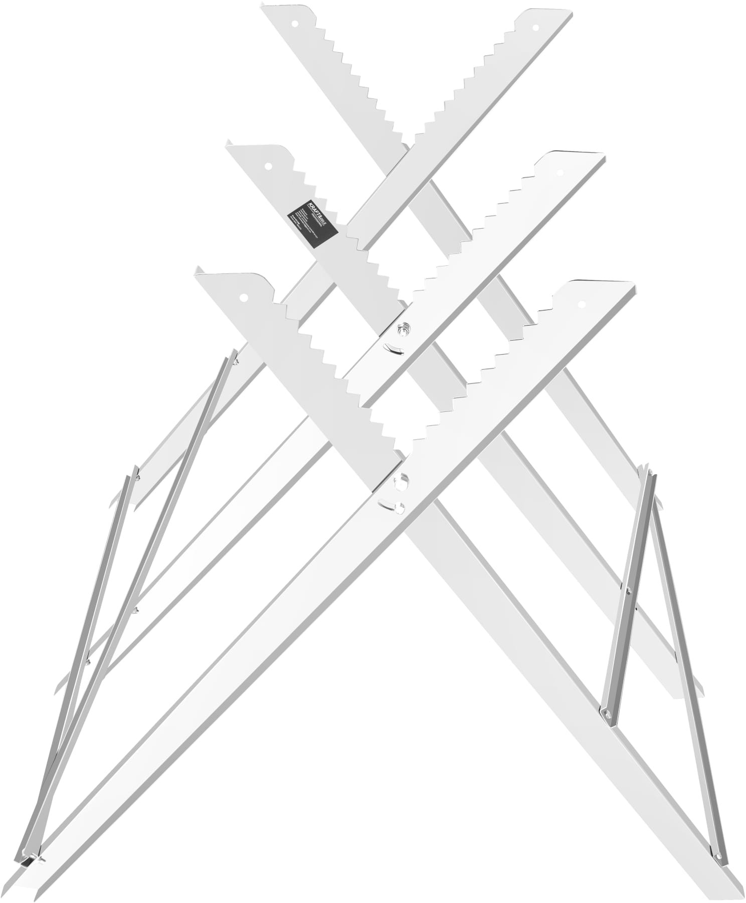 METAL SAWHORSE FOR CUTTING WOOD KD11890