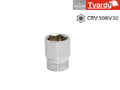 Hex socket, 6 pt, 1/2\" - 9 mm