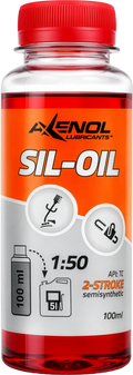 Semi-synthetic oil for two-stroke engines Mixture 2T 100ml no. 850
