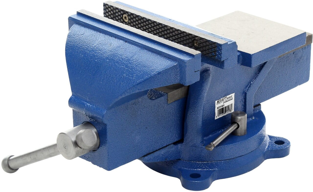 Rotating vise 100 mm with anvil KD1101
