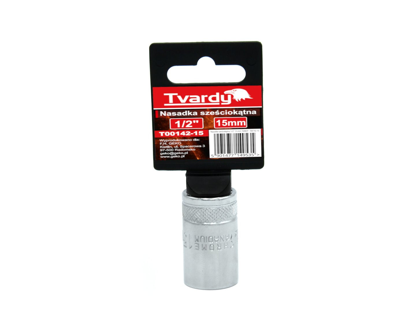 Hex Socket 6 pt 1/2" - 15 mm