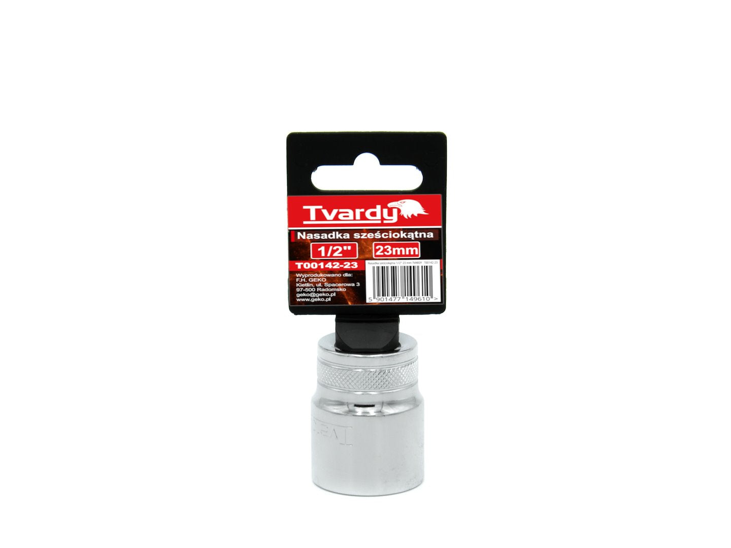 Hex Socket, 6 pt, 1/2" - 23 mm